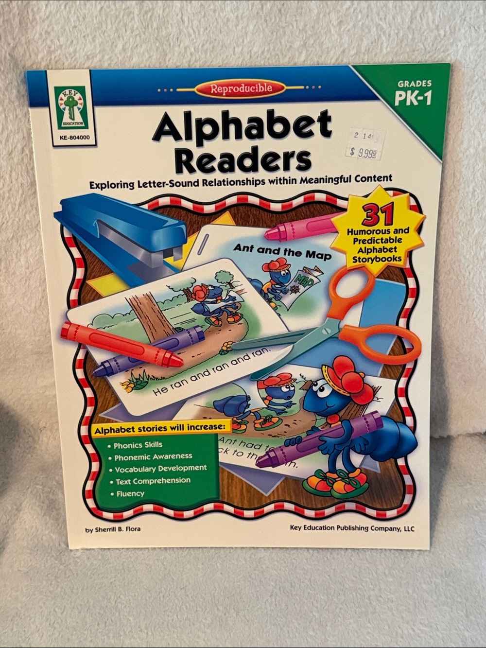 ‼️3/$10‼️ NWT Alphabet Readers Workbook for Early Learners, Unused